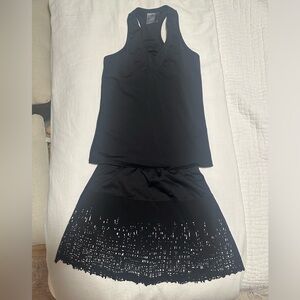 Lucky in love tennis outfit